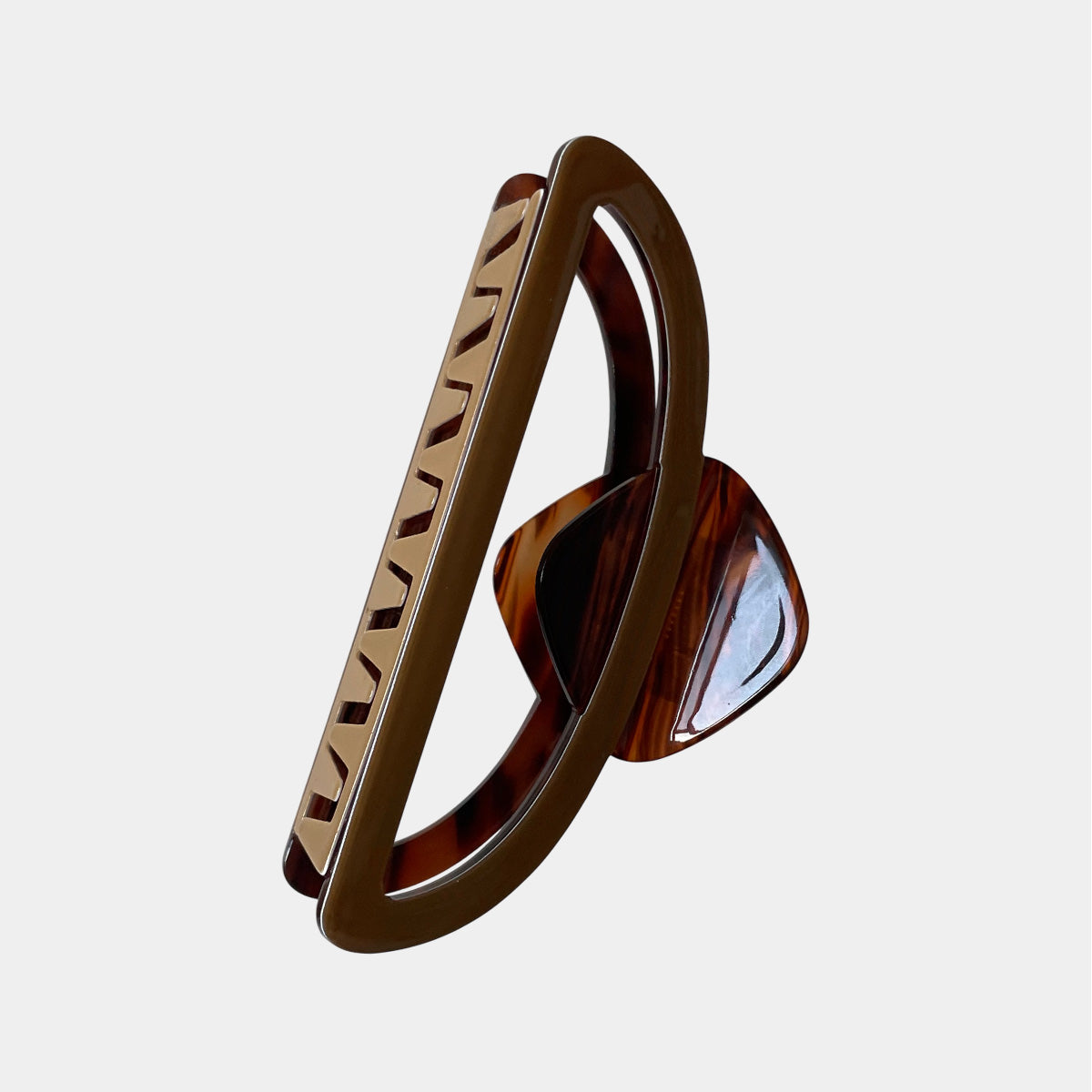 Modern Minimalist Tortoiseshell Geometric Claw Clip【varieties】