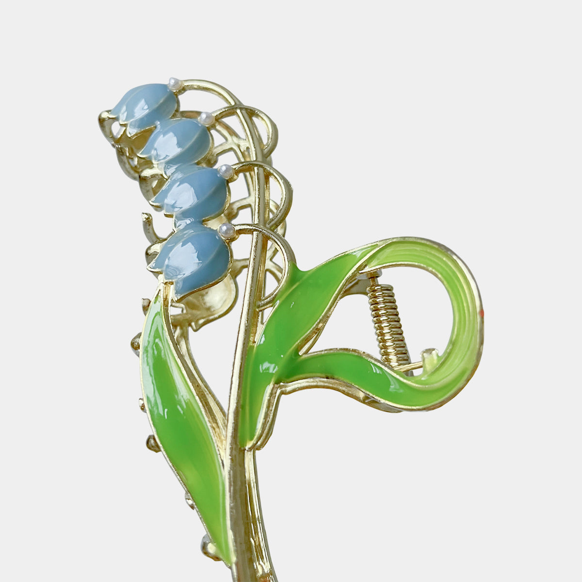 Four Lily of the Valley Metal Claw Clips【varieties】