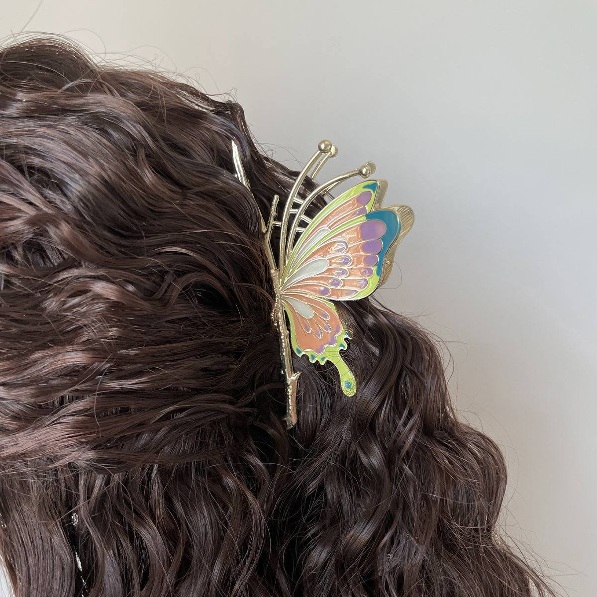 Colorful Butterfly Clip Metal Hairpin【varieties】