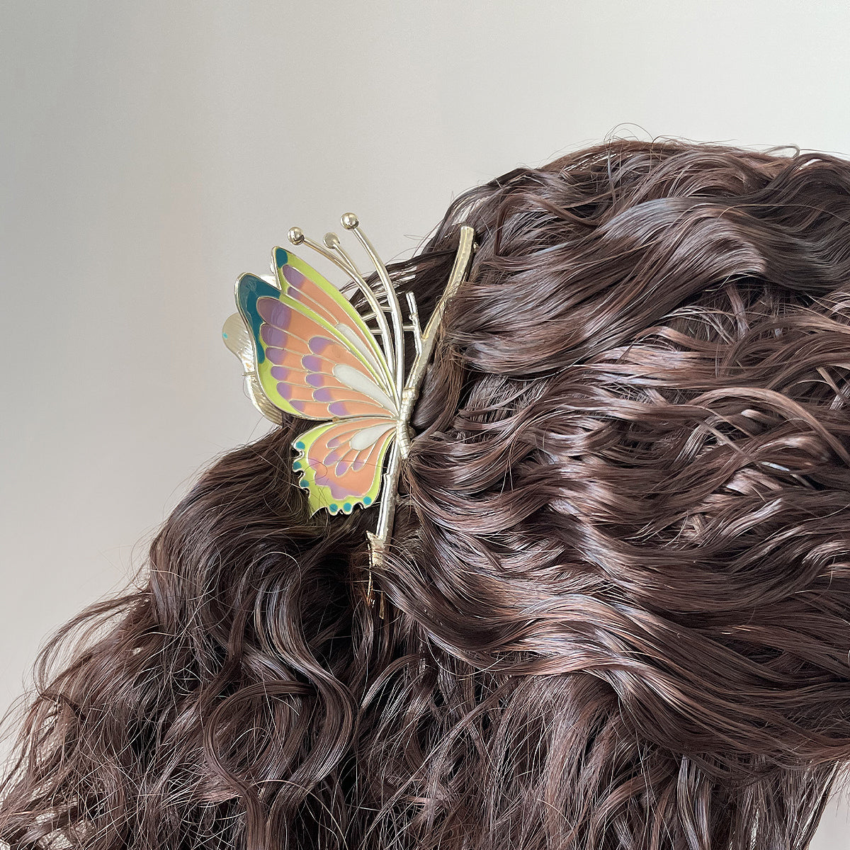 Colorful Butterfly Clip Metal Hairpin【varieties】