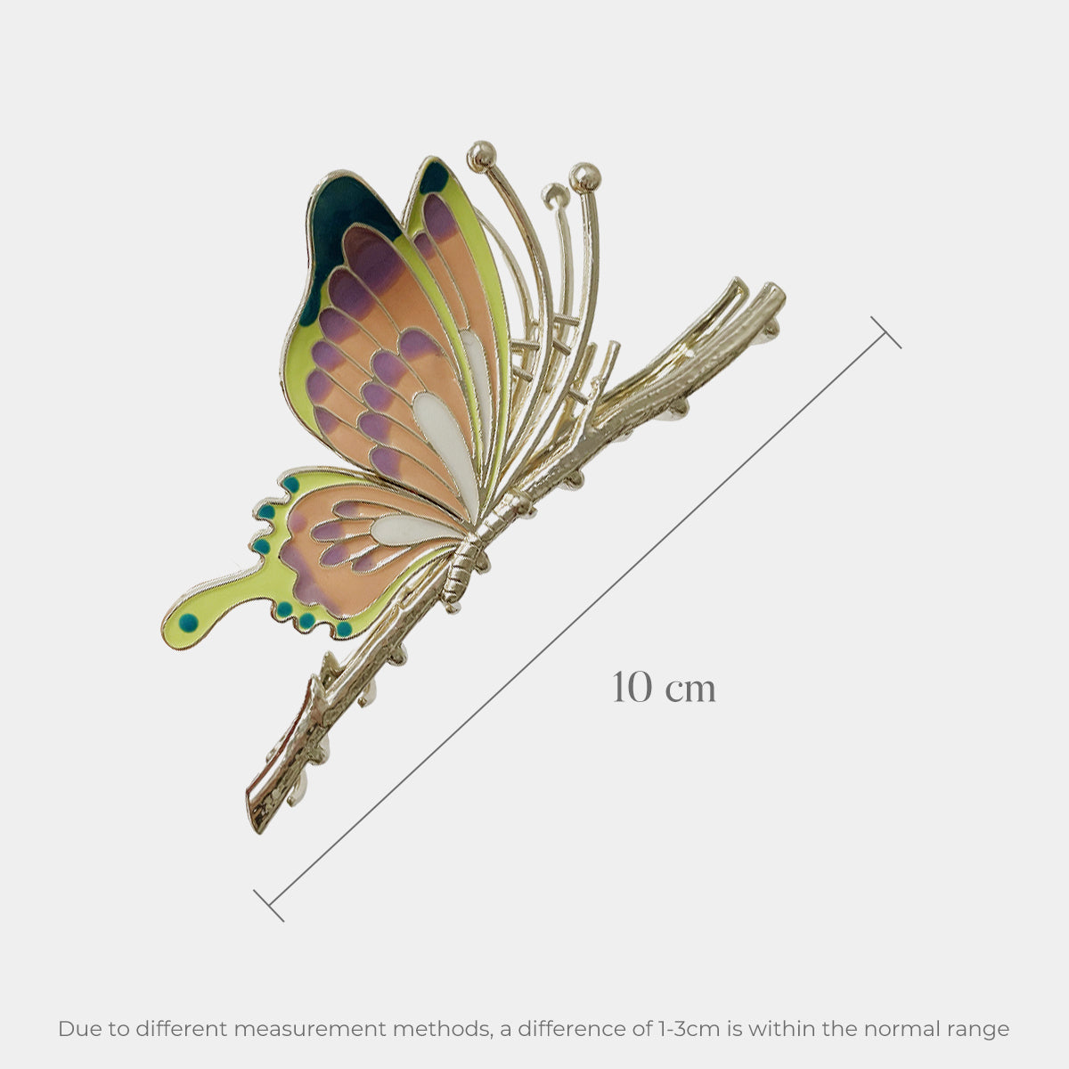 Colorful Butterfly Clip Metal Hairpin【varieties】