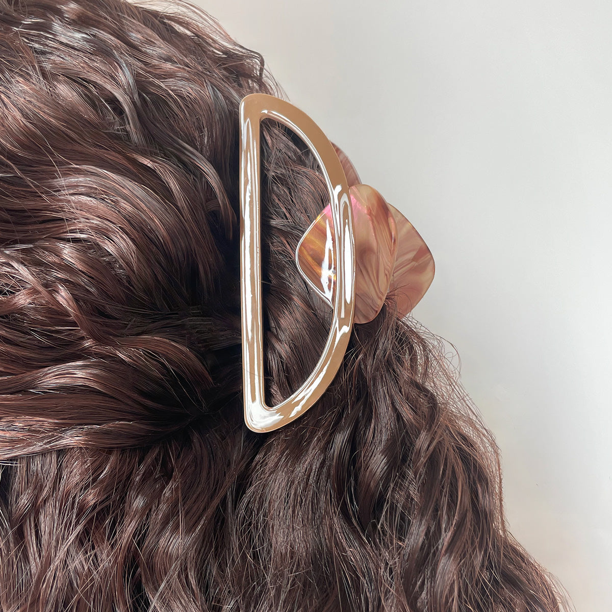 Modern Minimalist Tortoiseshell Geometric Claw Clip【varieties】