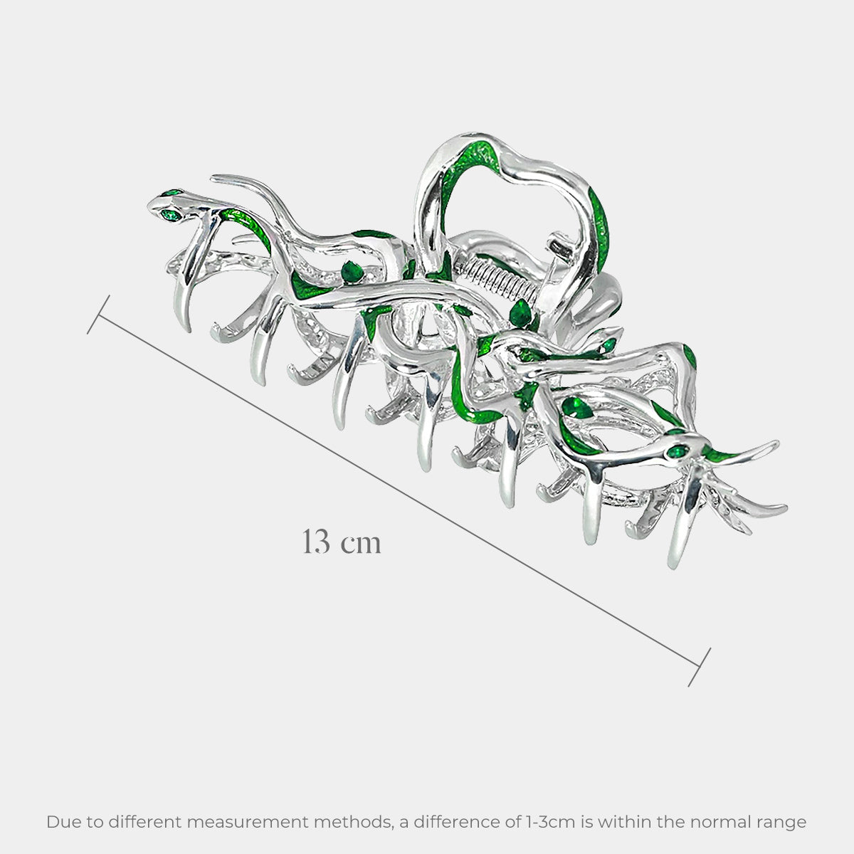 "Slytherin" Hair Clip, Shark Clip