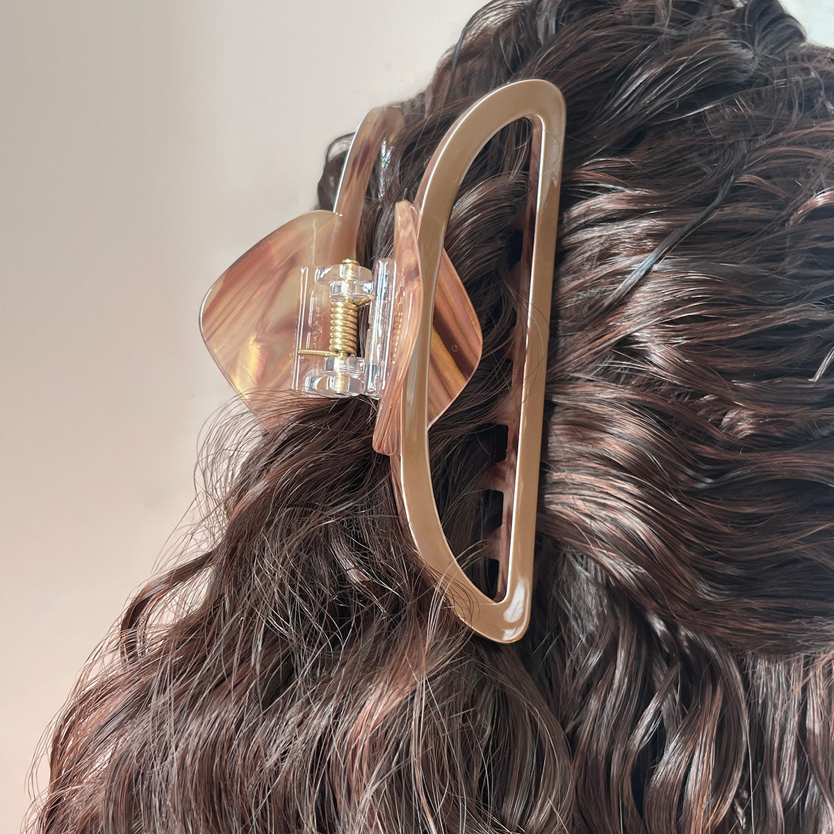 Modern Minimalist Tortoiseshell Geometric Claw Clip【varieties】
