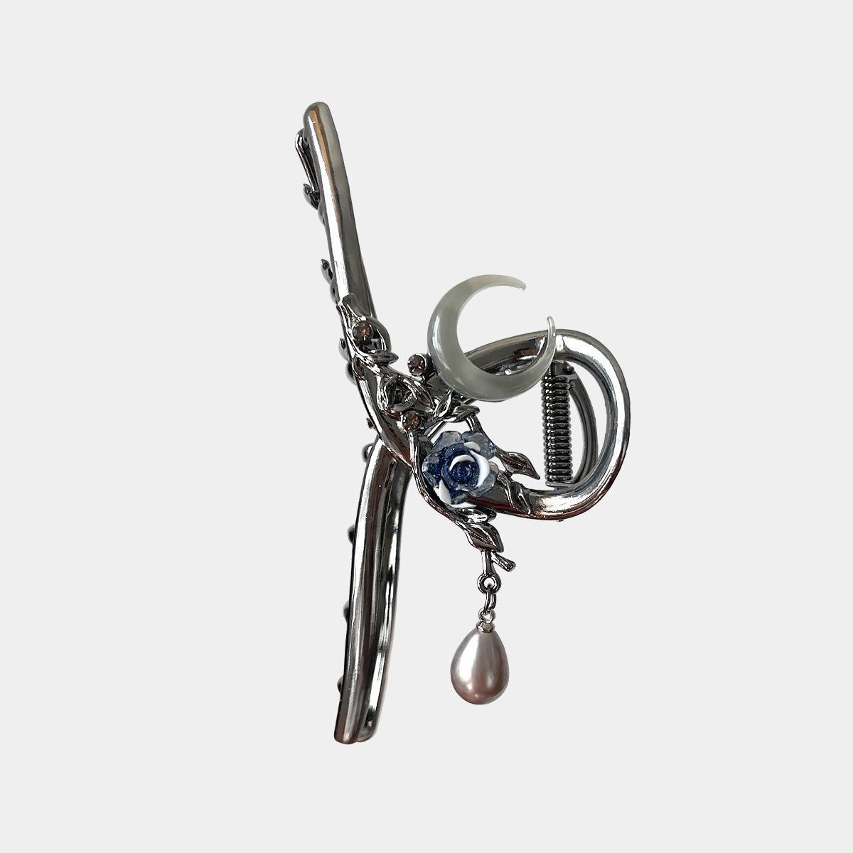 Delicate Silver Tassel Metal Claw Clip【varieties】