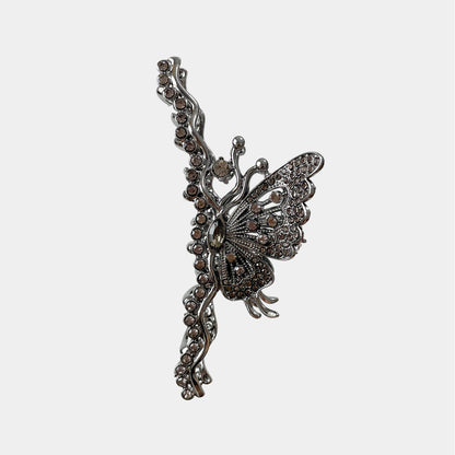 Handcrafted Rhinestone Butterfly Metal Claw Clip【varieties】