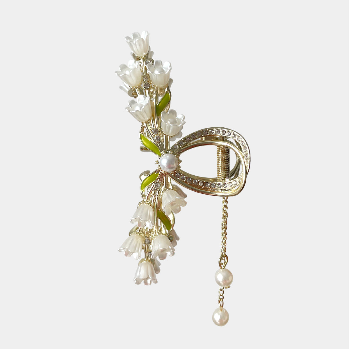 Tassel Hair Decorations, Flower Metal Hair Clips Shark Clips