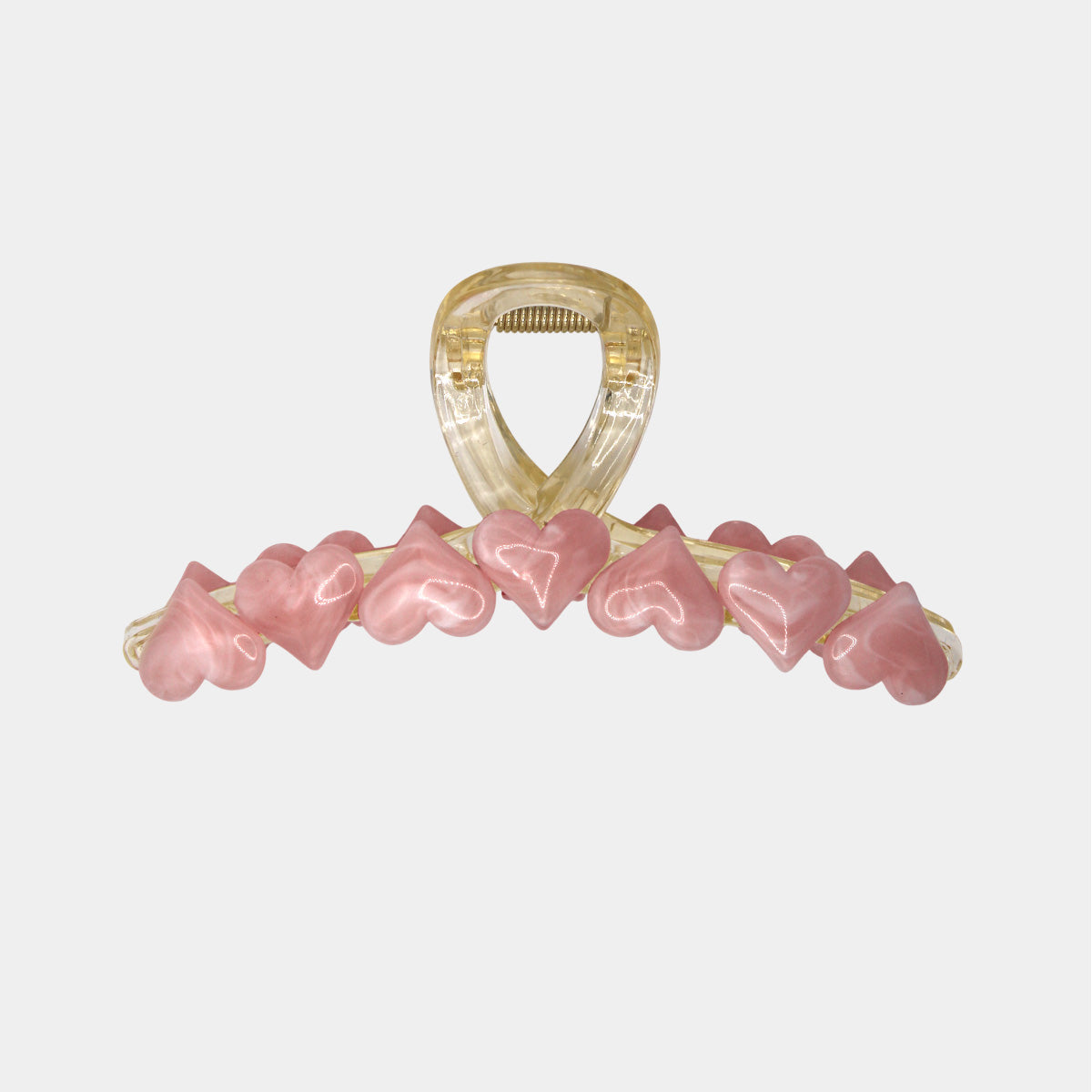 Jelly heart-shaped clip, high-end hairpin【varieties】