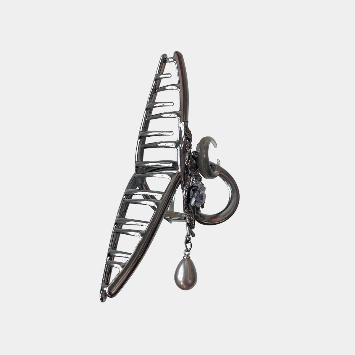 Delicate Silver Tassel Metal Claw Clip【varieties】