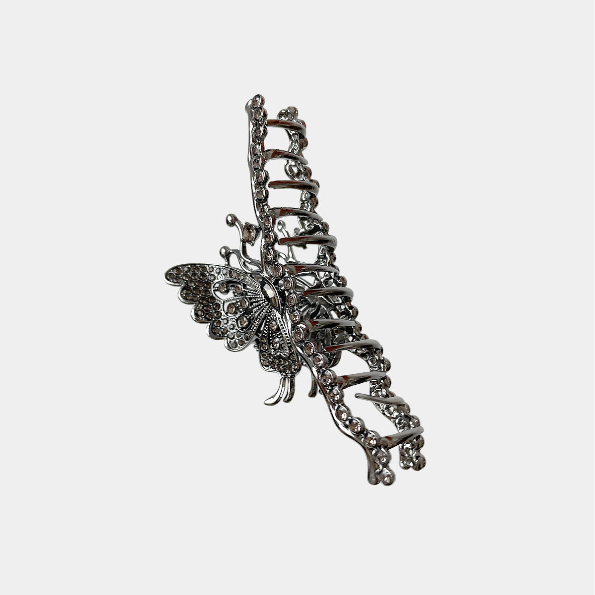 Handcrafted Rhinestone Butterfly Metal Claw Clip【varieties】