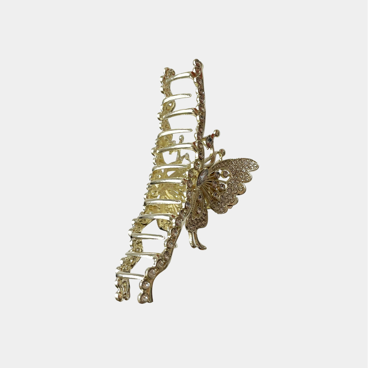 Handcrafted Rhinestone Butterfly Metal Claw Clip【varieties】