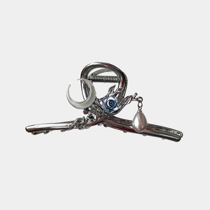 Delicate Silver Tassel Metal Claw Clip【varieties】