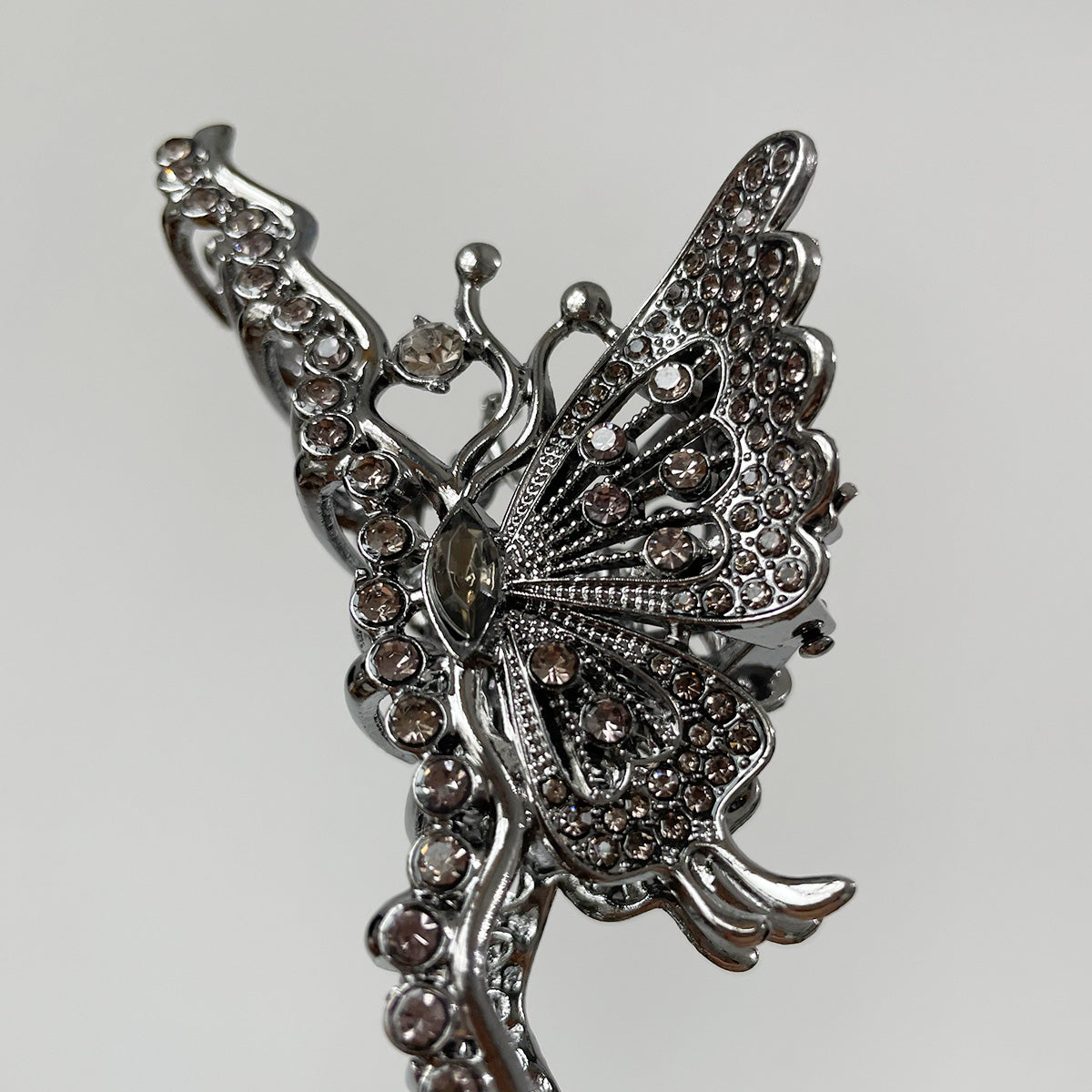 Handcrafted Rhinestone Butterfly Metal Claw Clip【varieties】