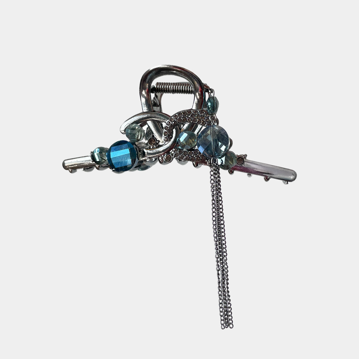 Delicate Silver Tassel Metal Claw Clip【varieties】