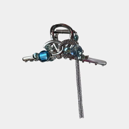 Delicate Silver Tassel Metal Claw Clip【varieties】