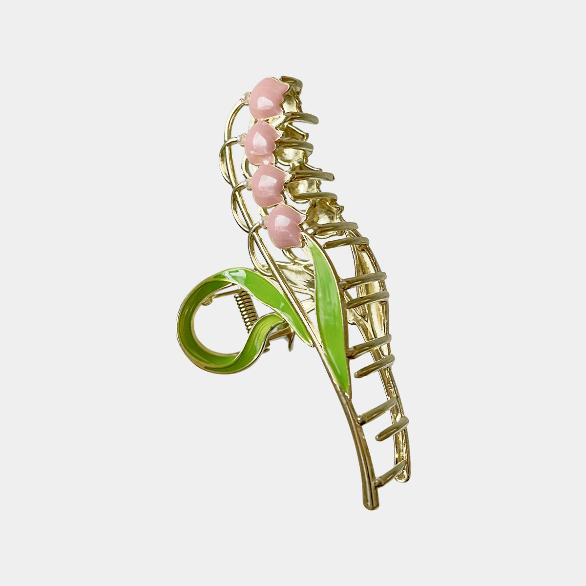 Four Lily of the Valley Metal Claw Clips【varieties】