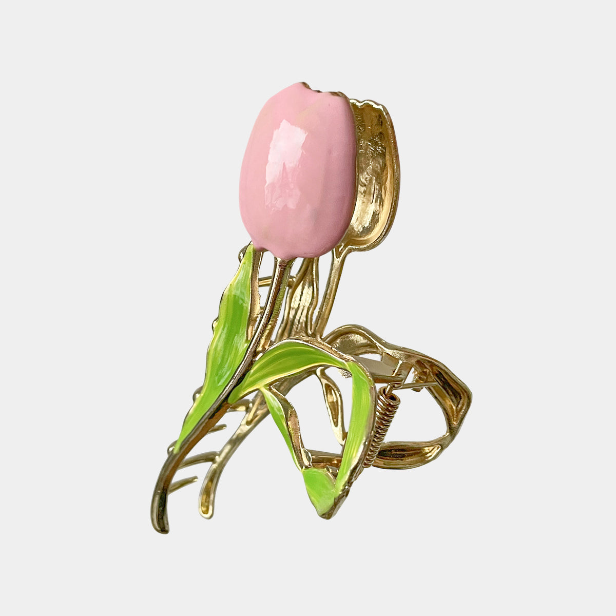 Stylish Single Tulip Metal Hair Claw Clip【varieties】