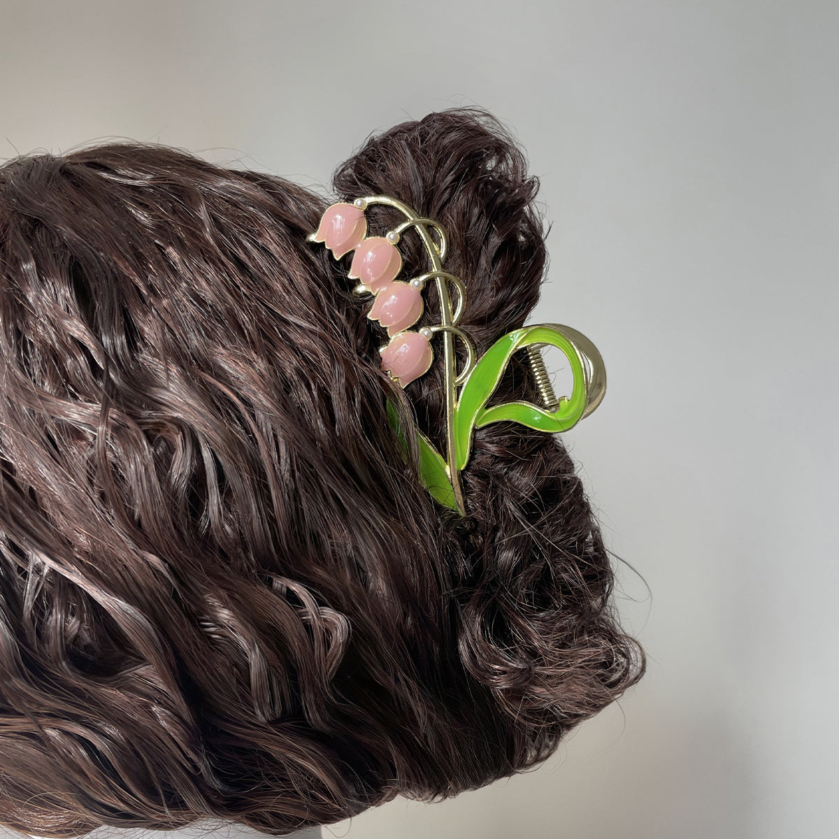Four Lily of the Valley Metal Claw Clips【varieties】