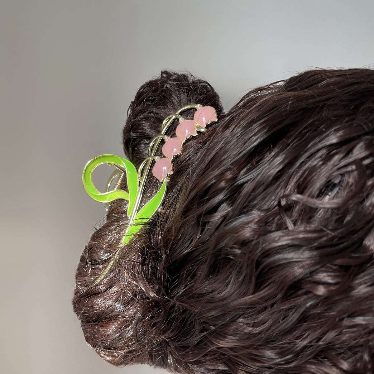 Four Lily of the Valley Metal Claw Clips【varieties】