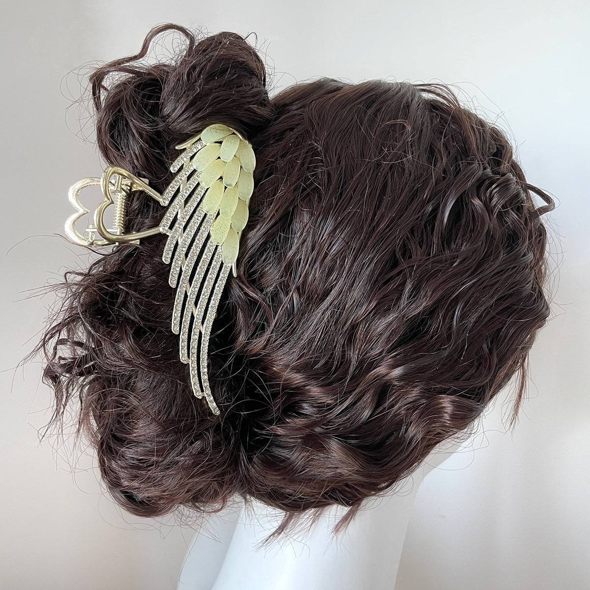 Angel Wings Hair Claw Exquisite Shimmering Rhinestone Hair Clip【varieties】