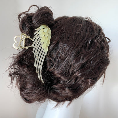 Angel Wings Hair Claw Exquisite Shimmering Rhinestone Hair Clip【varieties】