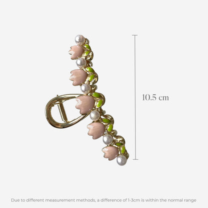 Petal Pearl Exquisite Metal Claw Clip【varieties】