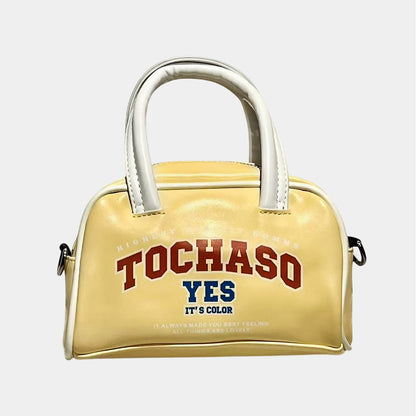 Casual Leather Tote Crossbody Bag