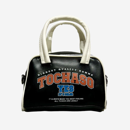 Casual Leather Tote Crossbody Bag