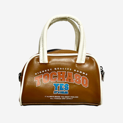 Casual Leather Tote Crossbody Bag
