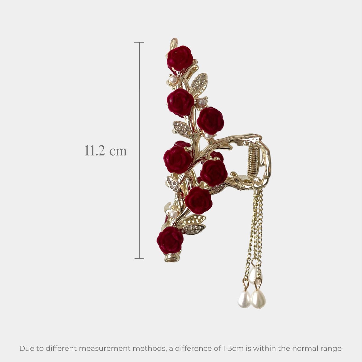 Rose Tassel Metal Hair Clip【varieties】