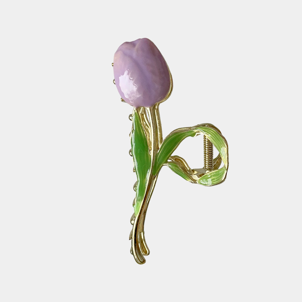 Stylish Single Tulip Metal Hair Claw Clip【varieties】