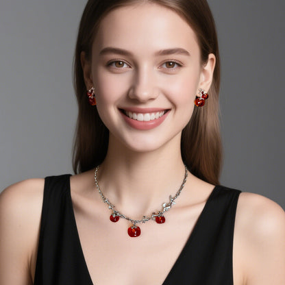 Handmade Mini Persimmon Collection-Necklace / Earrings【varieties】