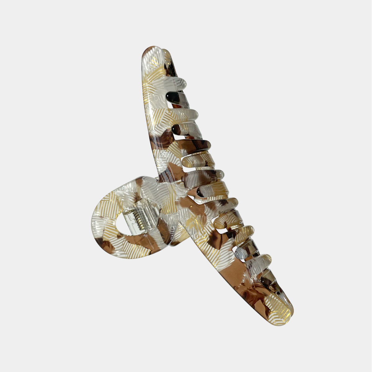 Tortoiseshell Pattern Shark Hair Claw Clip【varieties】