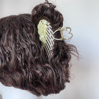 Angel Wings Hair Claw Exquisite Shimmering Rhinestone Hair Clip【varieties】