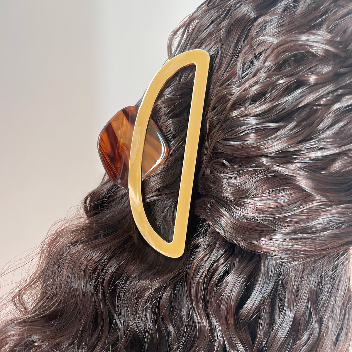 Modern Minimalist Tortoiseshell Geometric Claw Clip【varieties】