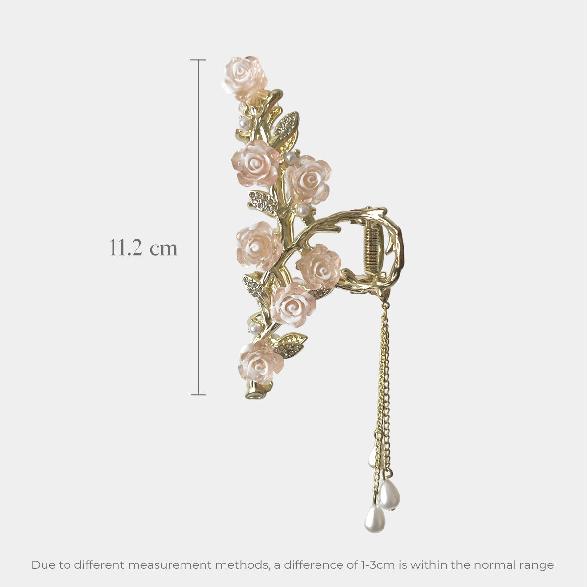 Rose Tassel Metal Hair Clip【varieties】