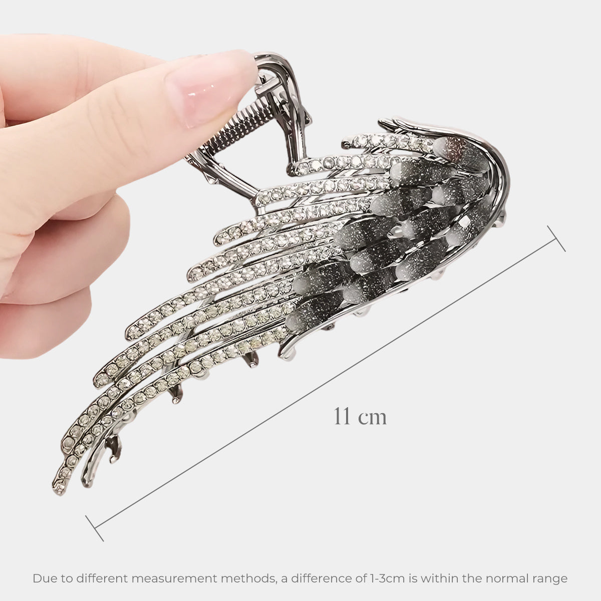 Angel Wings Hair Claw Exquisite Shimmering Rhinestone Hair Clip【varieties】