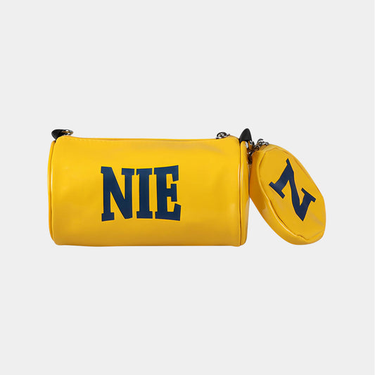 Shiny Crossbody Bag with Coin Pouch