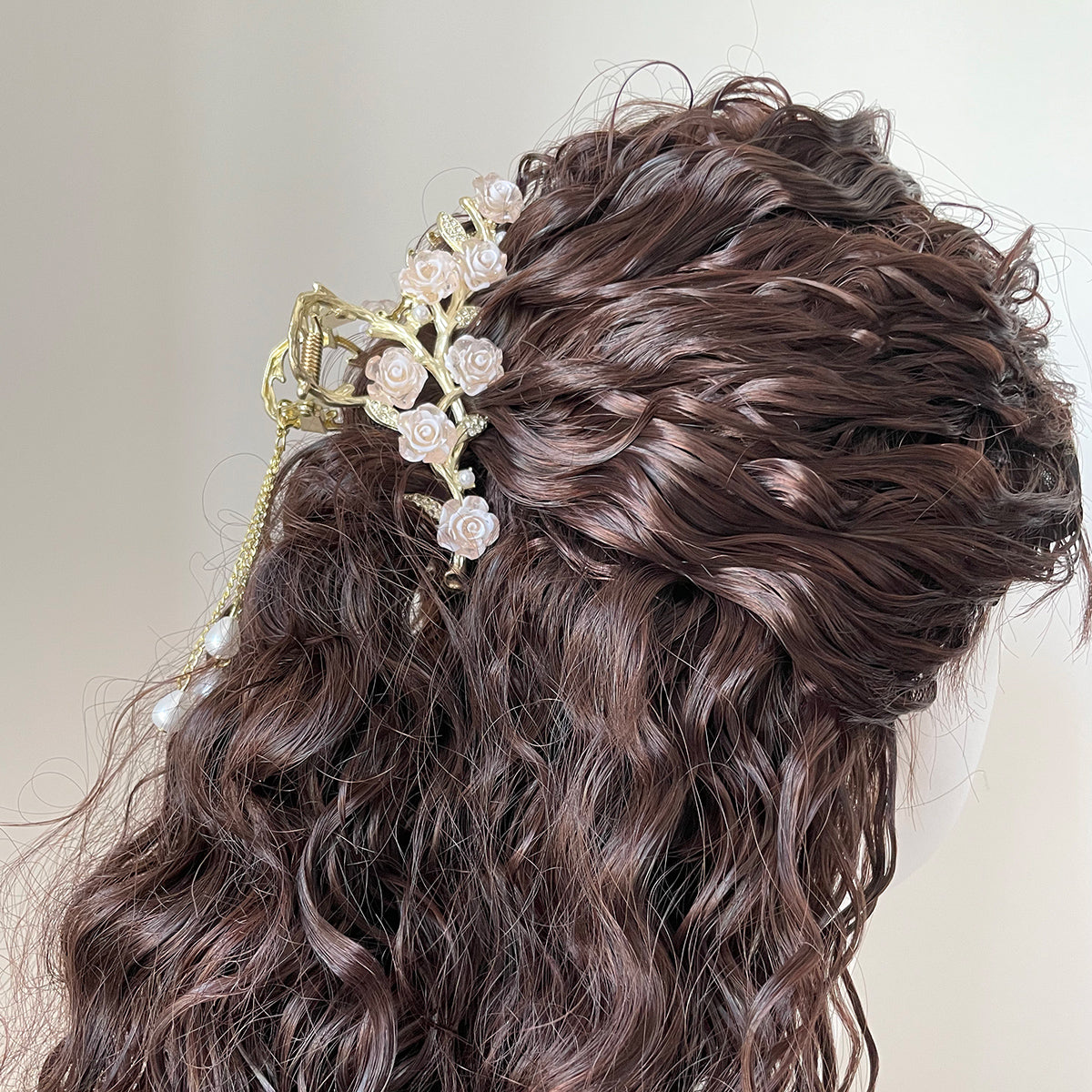 Rose Tassel Metal Hair Clip【varieties】