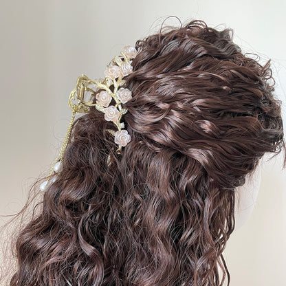 Rose Tassel Metal Hair Clip【varieties】
