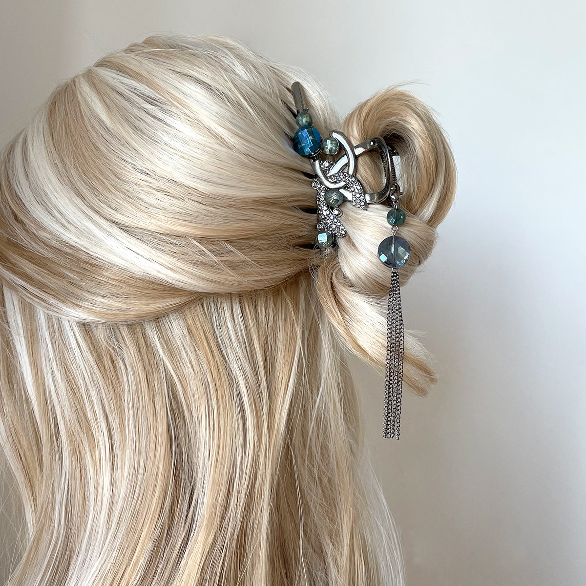 Delicate Silver Tassel Metal Claw Clip【varieties】