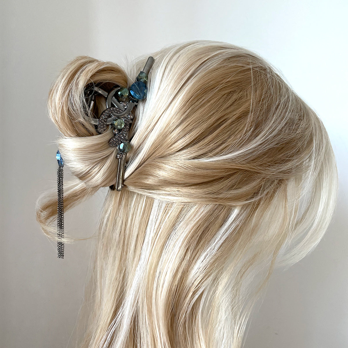 Delicate Silver Tassel Metal Claw Clip【varieties】