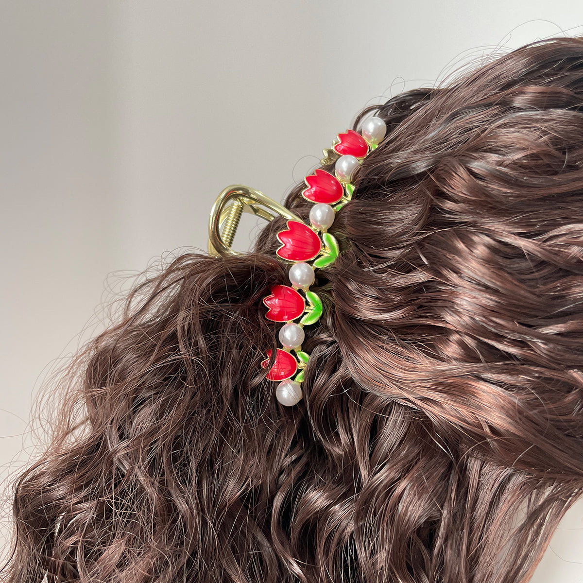 Petal Pearl Exquisite Metal Claw Clip【varieties】