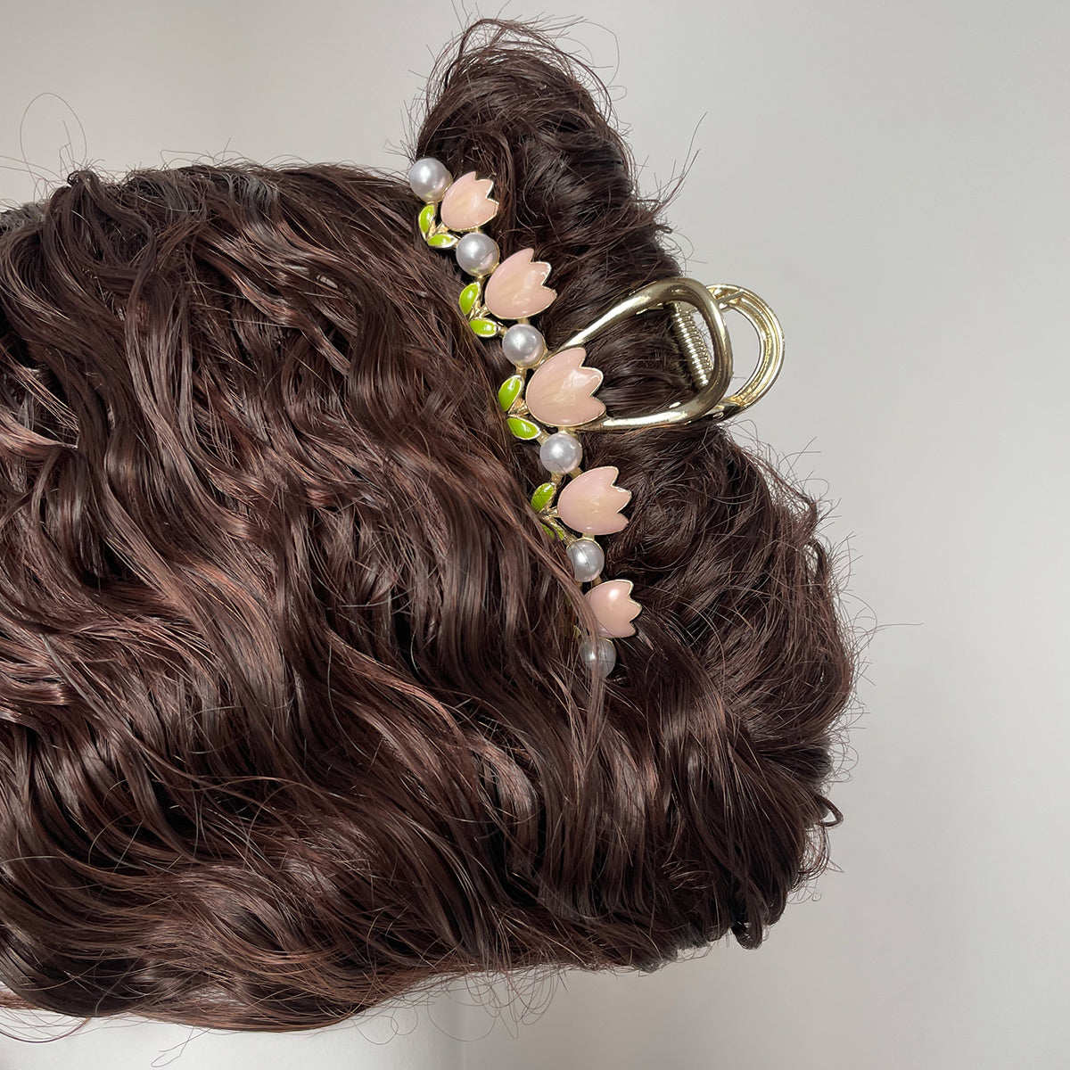 Petal Pearl Exquisite Metal Claw Clip【varieties】