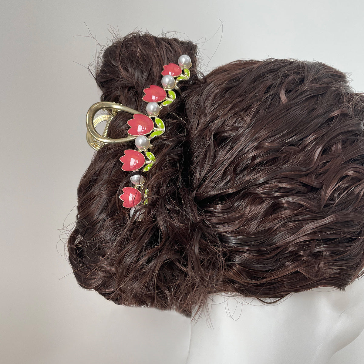 Petal Pearl Exquisite Metal Claw Clip【varieties】