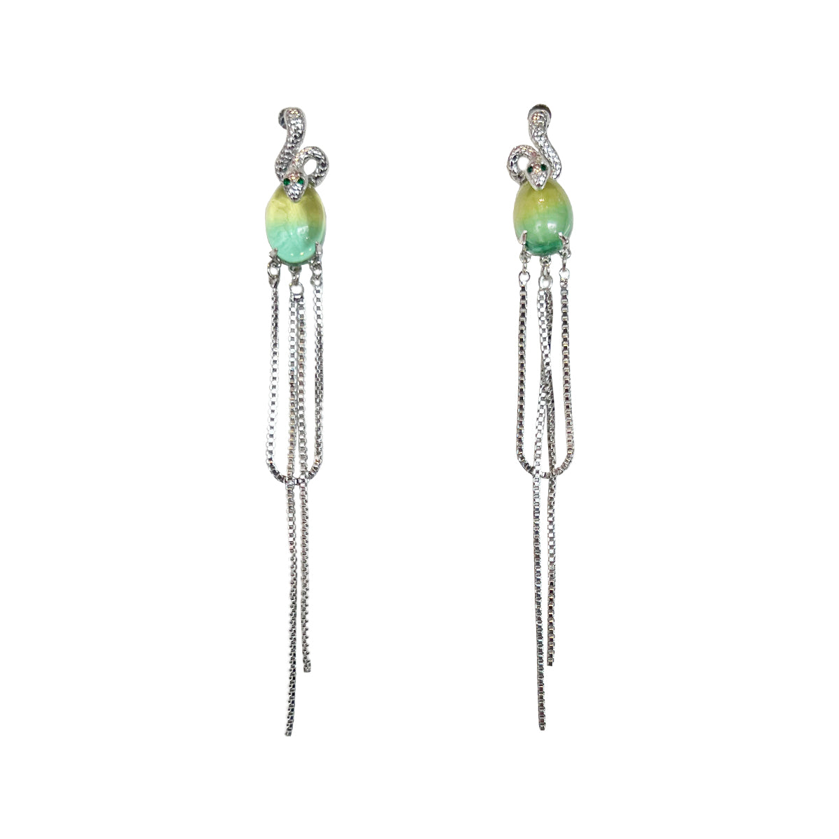 Snake Bone Chain Series-Necklace / Earrings / Ring / Brooch