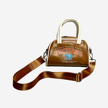 Casual Leather Tote Crossbody Bag