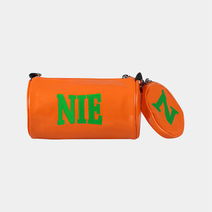 Shiny Crossbody Bag with Coin Pouch