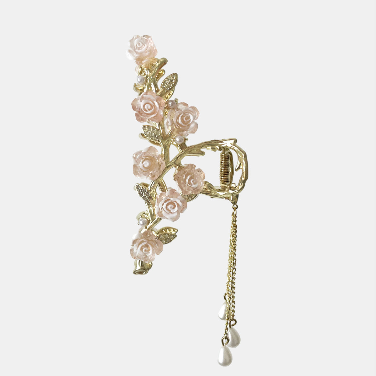Rose Tassel Metal Hair Clip【varieties】
