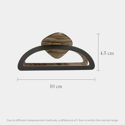 Modern Minimalist Tortoiseshell Geometric Claw Clip【varieties】